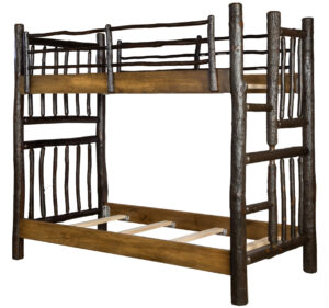 Hickory Twin Bunk Bed