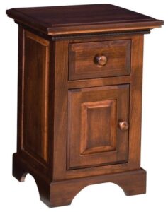 Escalade 1 Drawer, 1 Door Nightstand