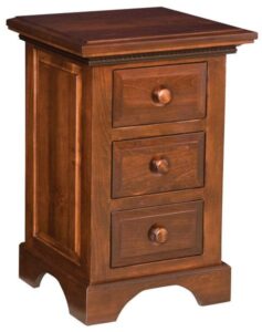 Escalade 3 Drawer Nightstand