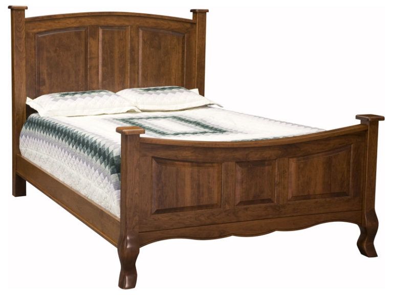 Amish French Country Classic Bed Brandenberry Amish Furniture
