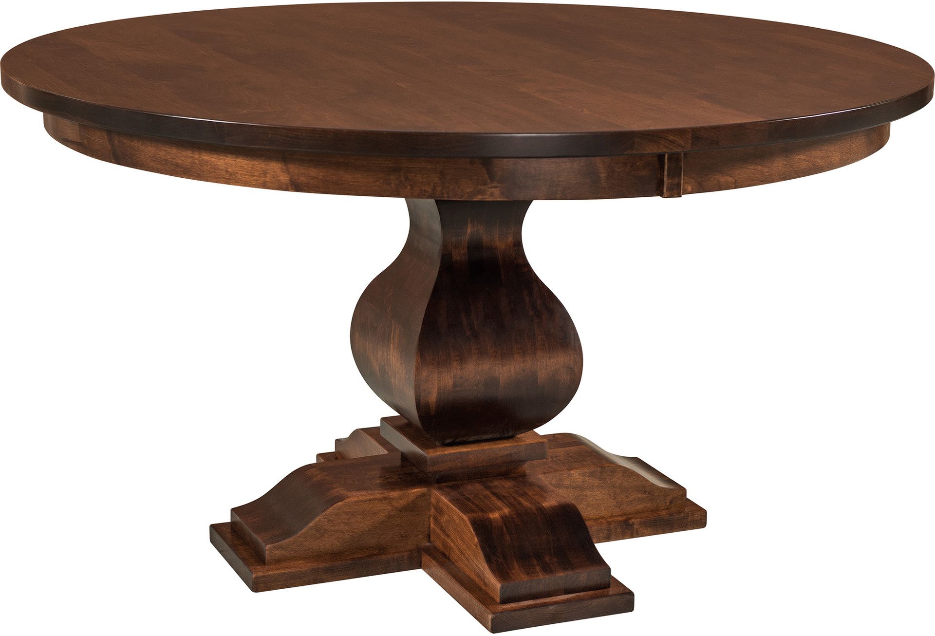 pedestal dining room table