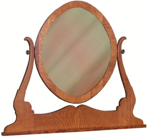 Granny Mission Oval Mirror