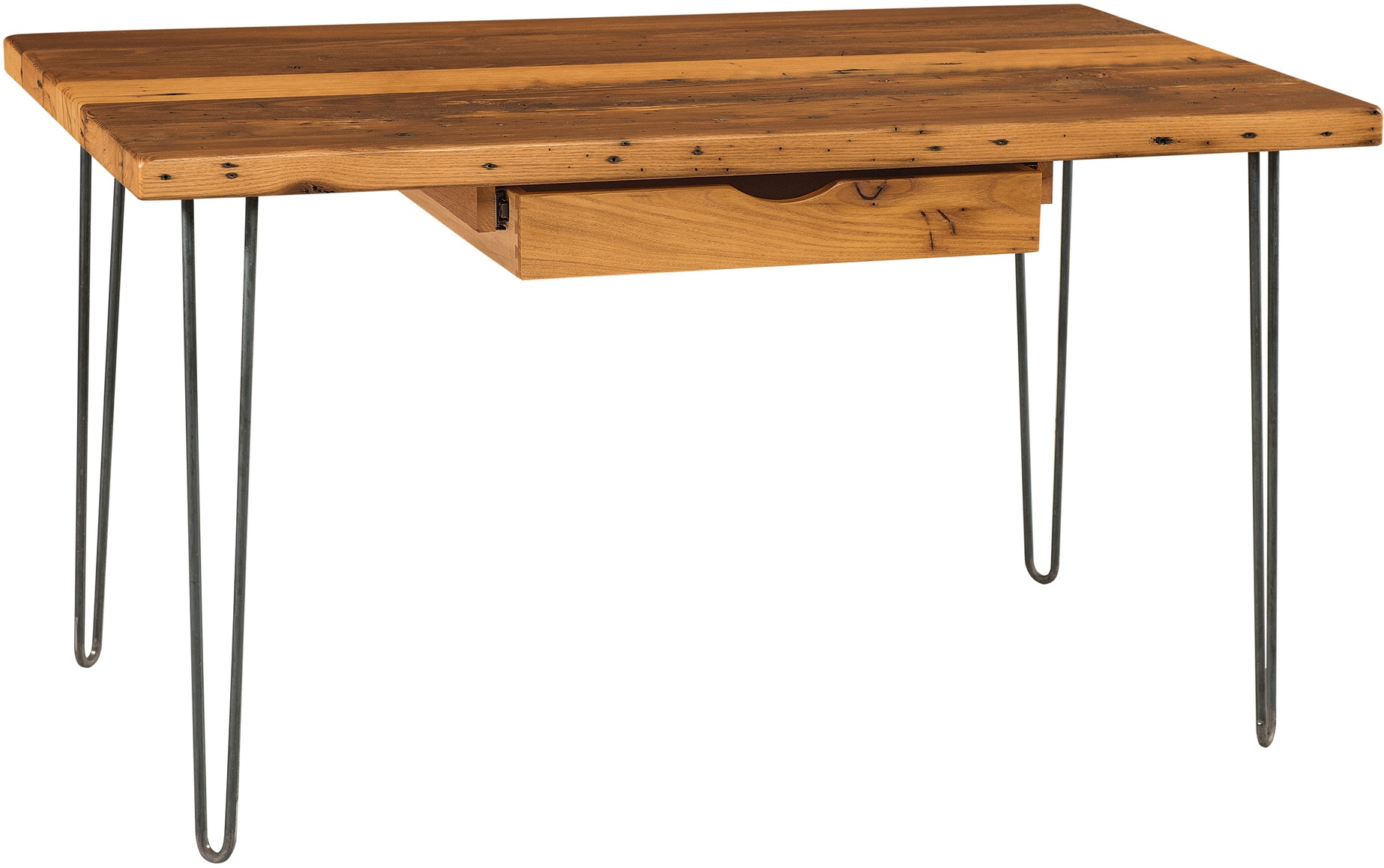 Amish Hyde Pencil DeskSolid Hardwood Desk