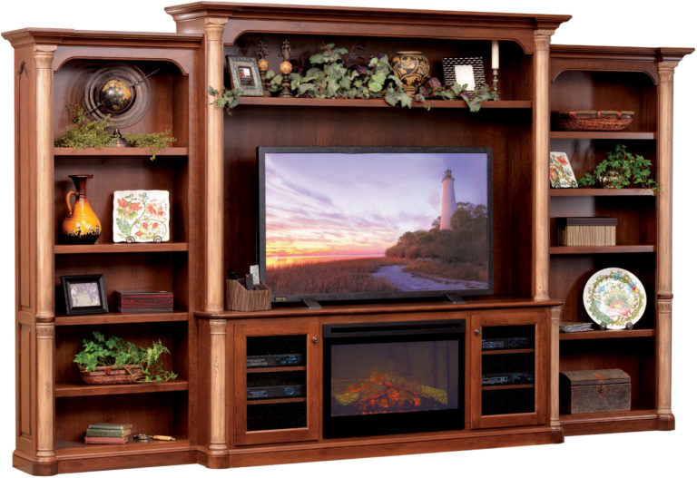 Amish Jefferson Deluxe Entertainment Center