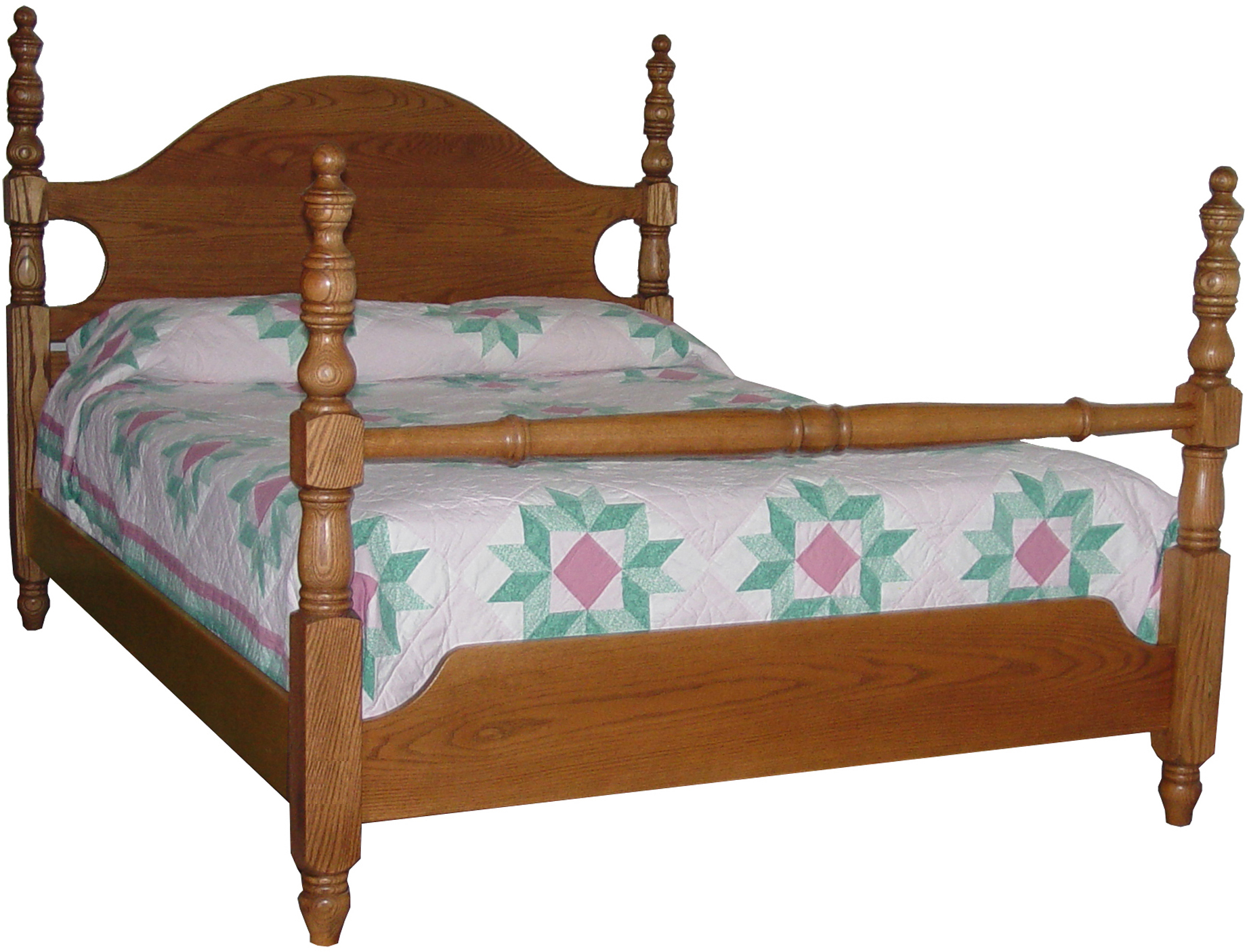 Plain Amish Four Post Bed Brandenberry Amish Furniture