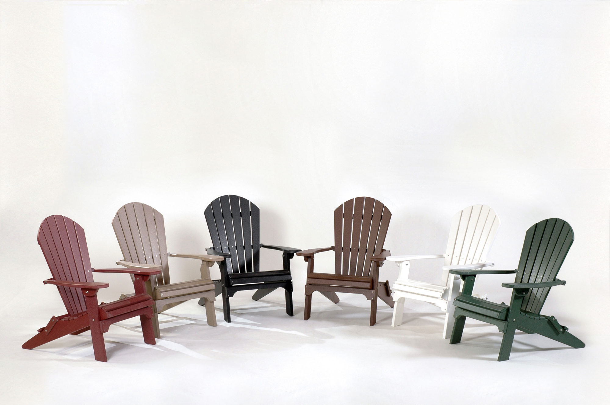 Adirondack Folding Chairs Classic Colors 