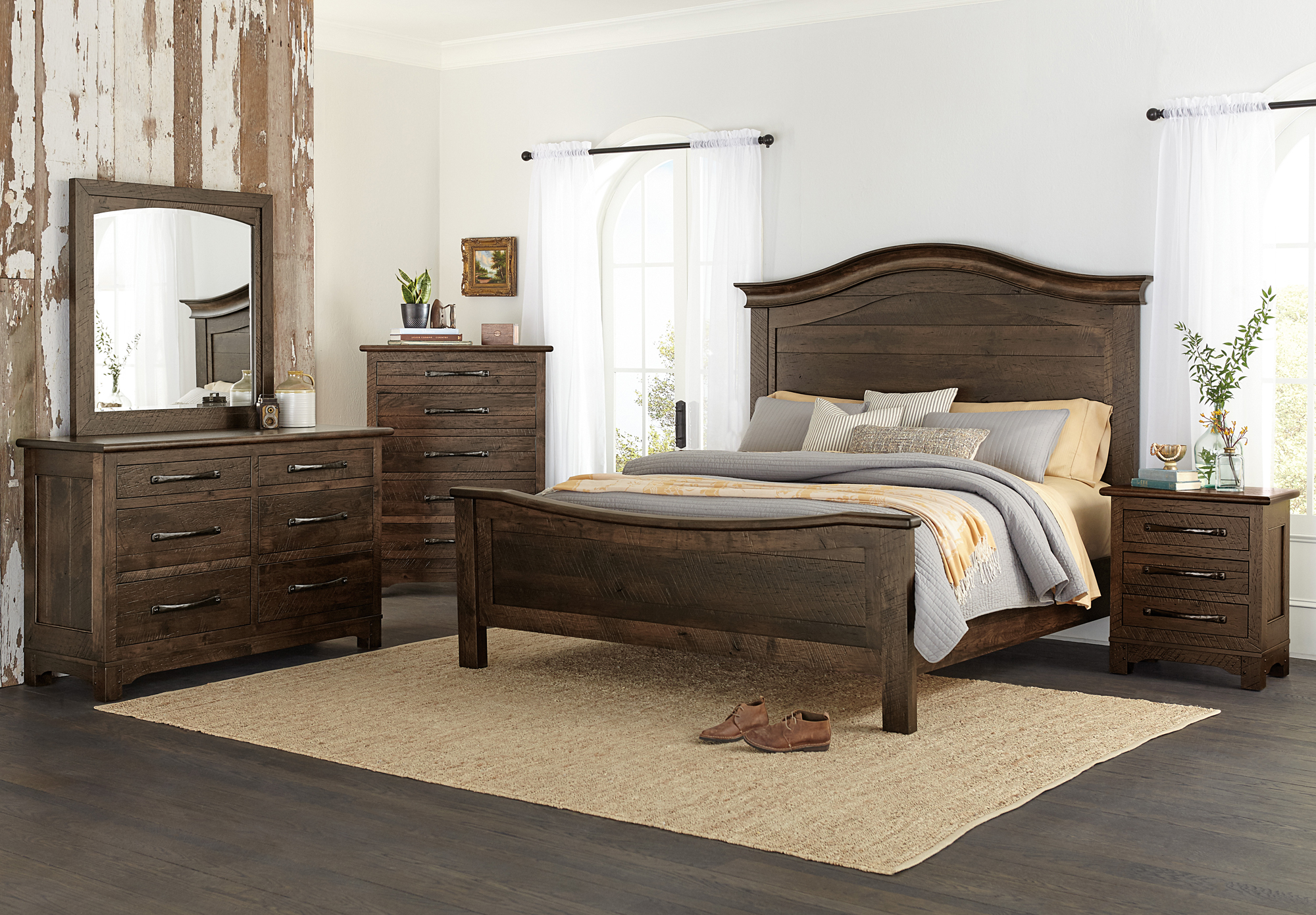 rustic amish bedroom furniture