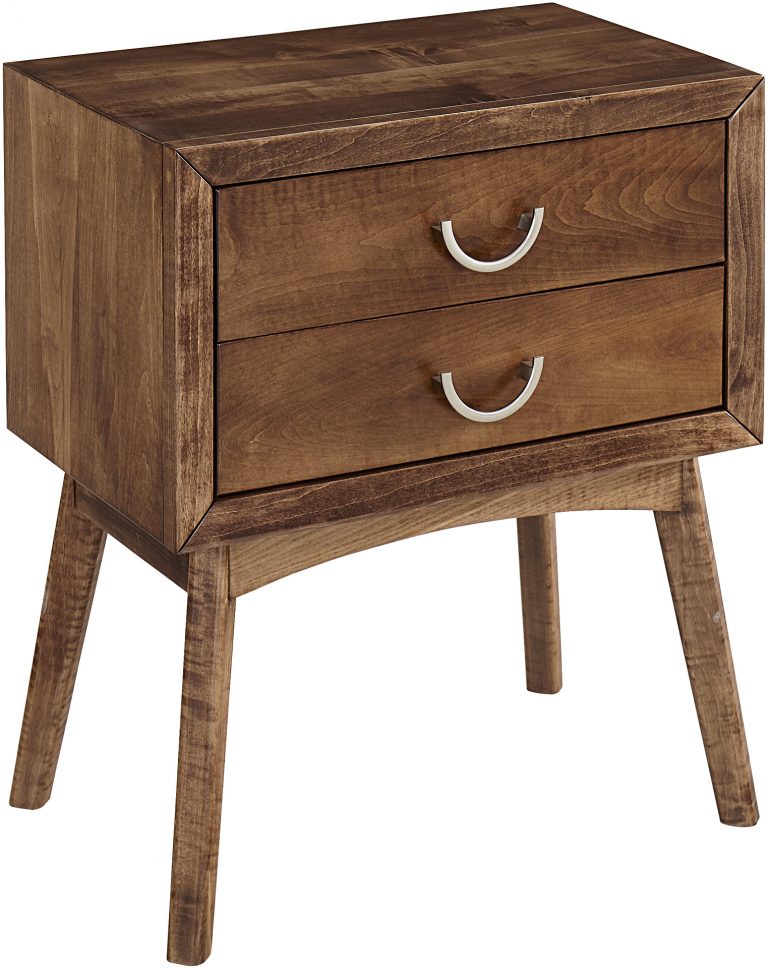 Amish Tucson 2 Drawer Nightstand