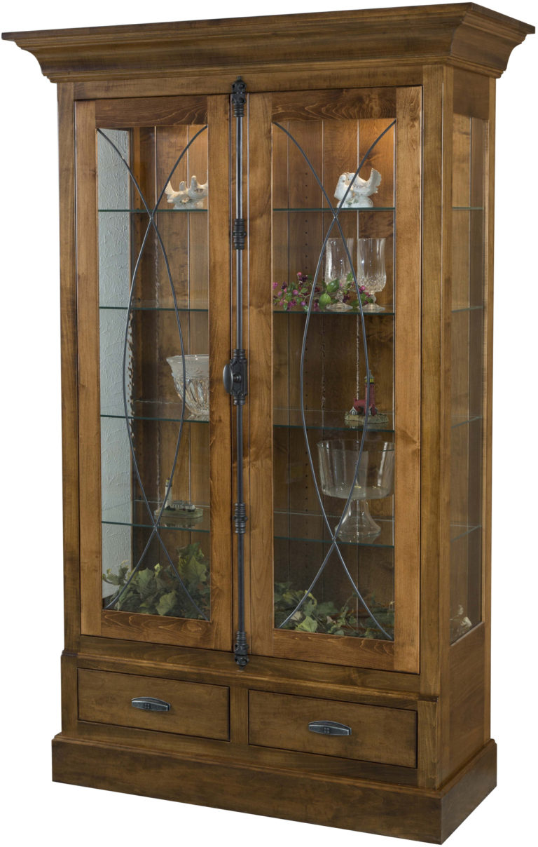 Amish Barstow Curio Cabinet