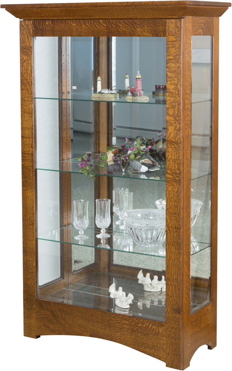 Amish Leda Curio Cabinet