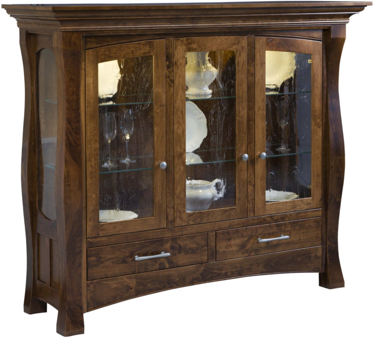 Amish Reno Curio Cabinet