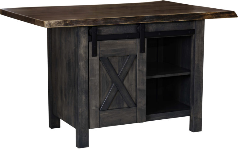 Amish Xavier Island Cabinet