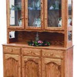 LaGrange Three-Door Open Hutch