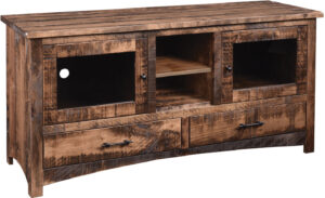 Barn Floor-Style Wide TV Stand