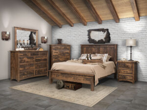 Barn Floor Bedroom Set