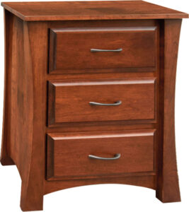 Cove 3-Drawer Nightstand