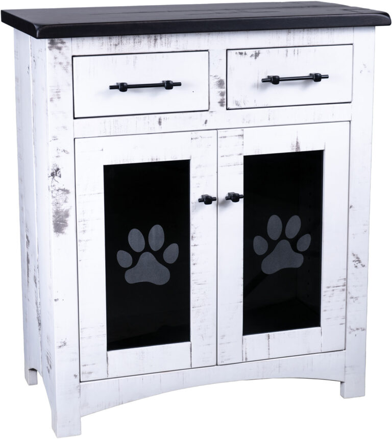 Custom Doggie Cupboard with Paws