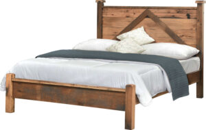 Reclaimed Post Mission Bed