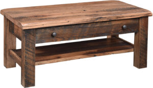 Reclaimed Post Mission Coffee Table