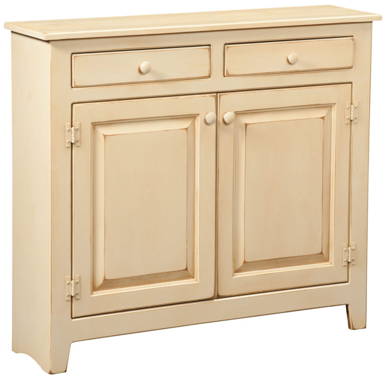 Custom Large Console Cabinet - Buttermilk