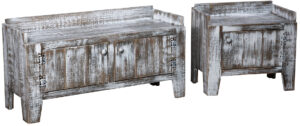 Boot Bench with Doors