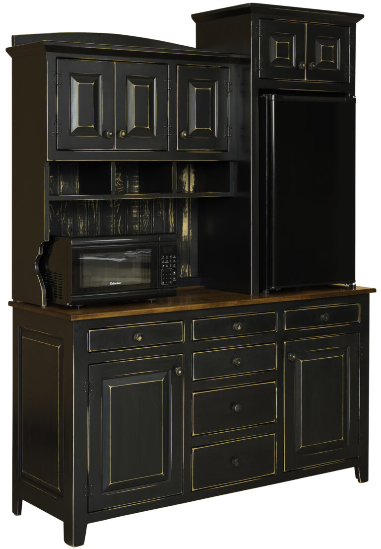 Custom Cafe Hutch - Black