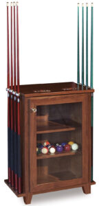 Pool Accessories Cabinet with Scorekeepers