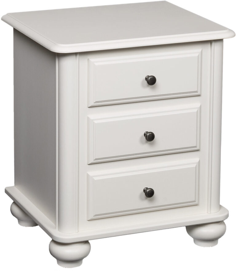 Custom Hampton Nightstand - White