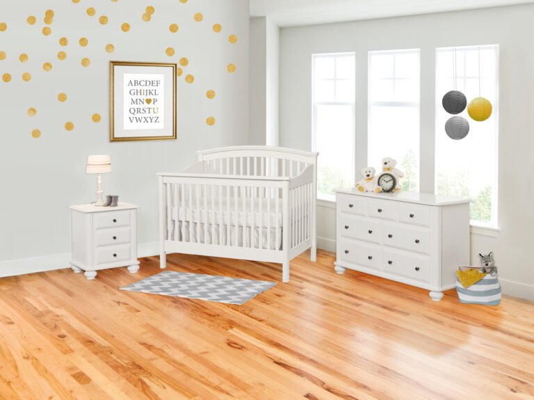 Custom Hampton Nursery Set - White