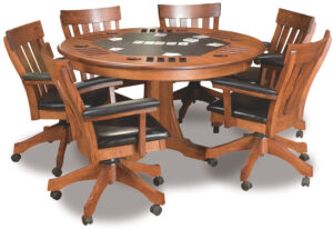 Signature Mission Poker Table