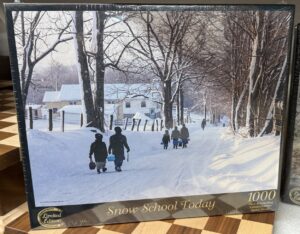 Snow School Today Jigsaw Puzzle