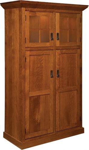 Stickley Heritage Mission Pantry With Rollout Shelves